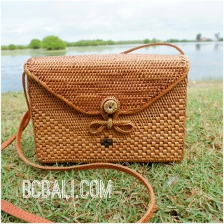 ladies school bags ethnic design handwoven natural grass leather